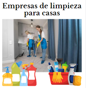 empresas de limpieza para casas