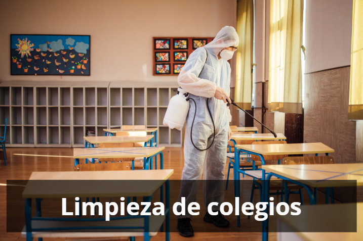 Limpieza de colegios